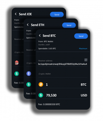 SEND CRYPTO - EN (New) 2 send crypto on KEYRING PRO