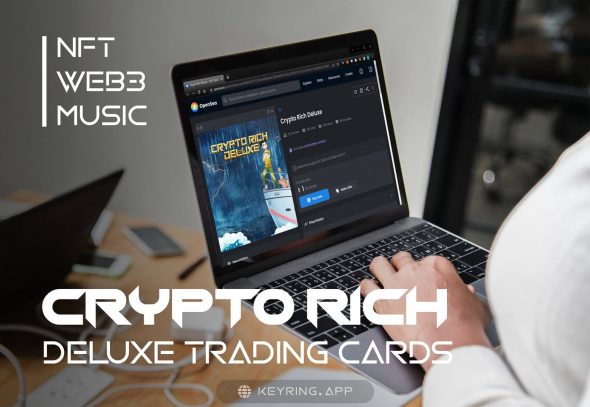 Crypto Rich Deluxe Trading Cards