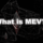 What is MEV?